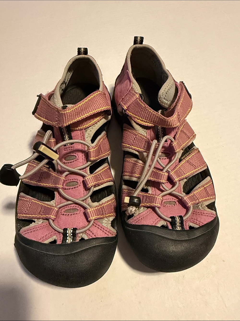 Keen Kids Pink and Black Closed-Toe Sport Sandals